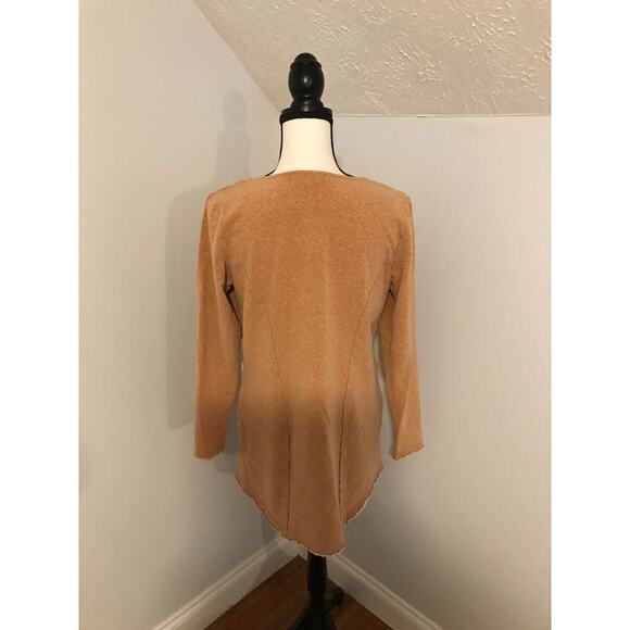 Sundance Catalog LouLou Brown Faux Wrap Tunic - Size Small - Picture 2 of 9